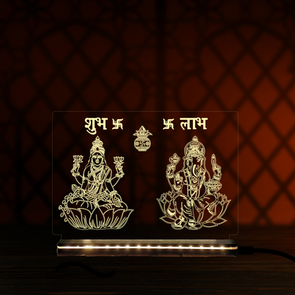 Laxmi-Ganesh LED GleamArt Table Top