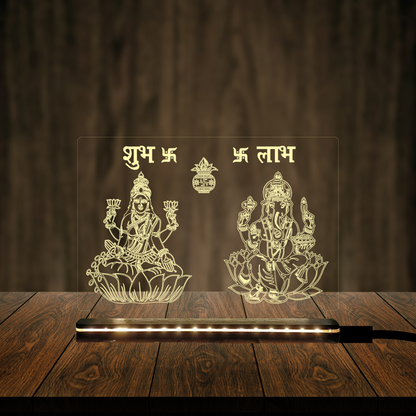 Laxmi-Ganesh LED GleamArt Table Top