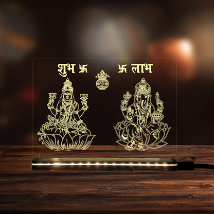 Laxmi-Ganesh LED GleamArt Table Top