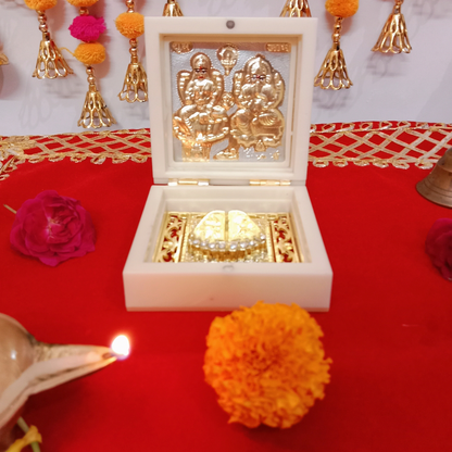 Laxmi Ganesh Mini Pooja Box