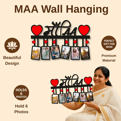 MAA Wall Hanging With 6 Pictures
