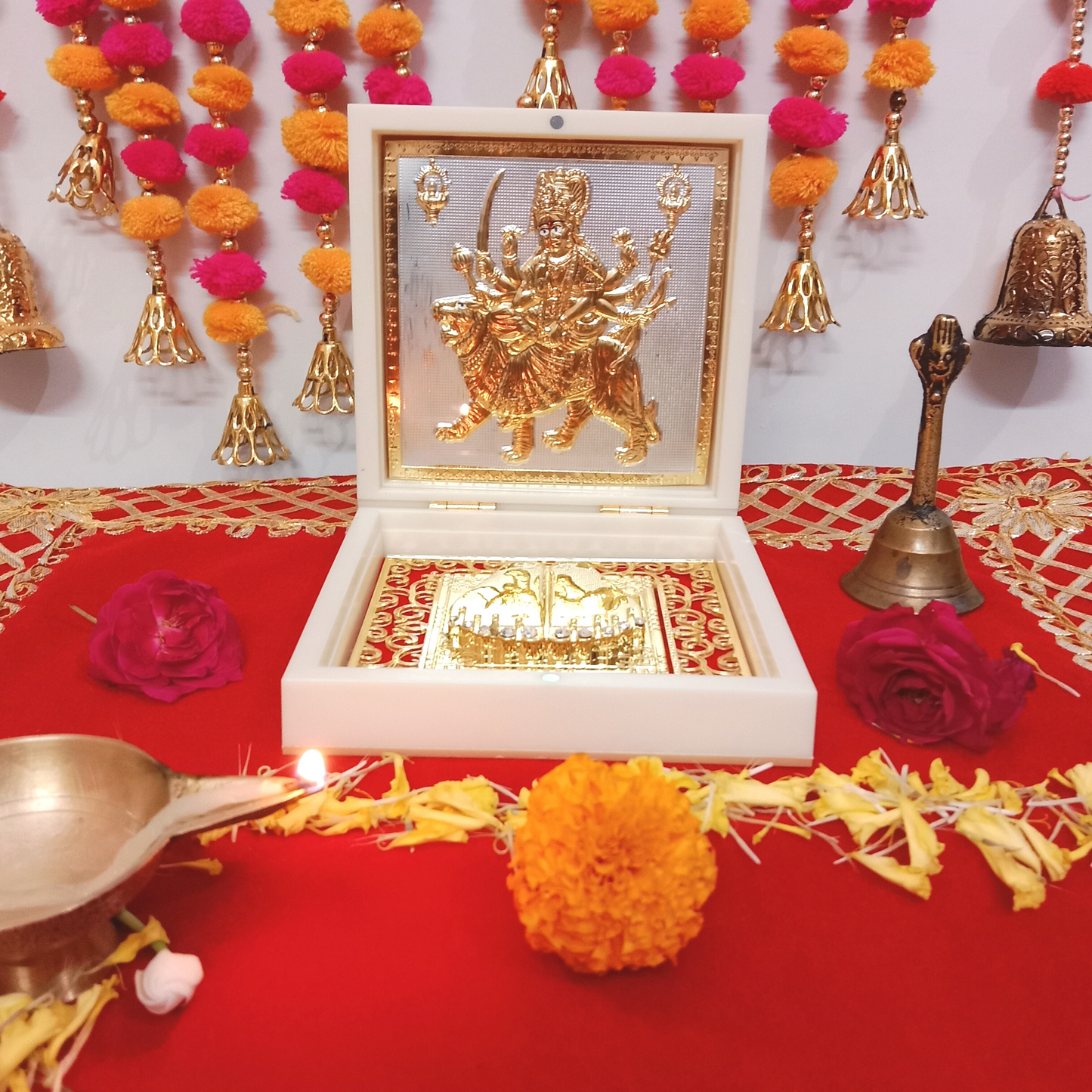 Maa Durga Mini Pooja Box