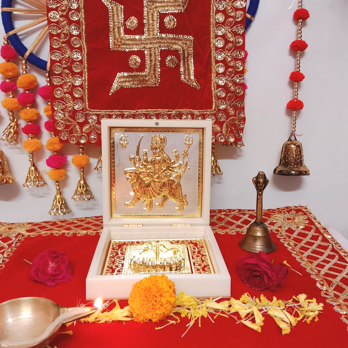 Maa Durga Mini Pooja Box