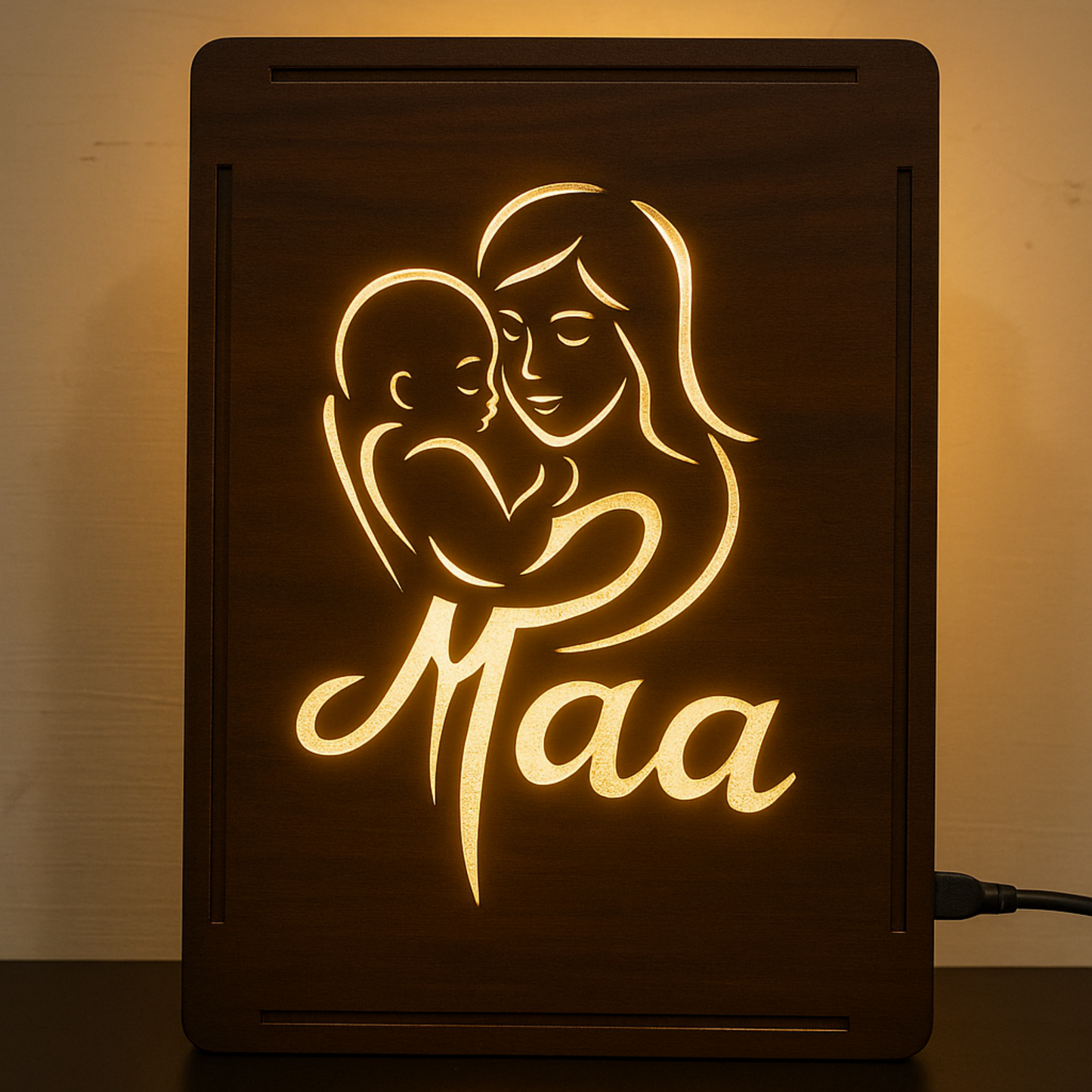 Maa LED portrait