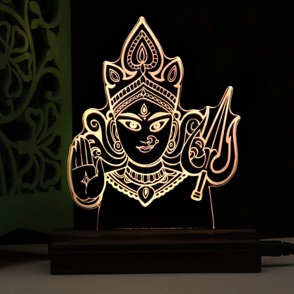 Maa Durga LED Gleam Art