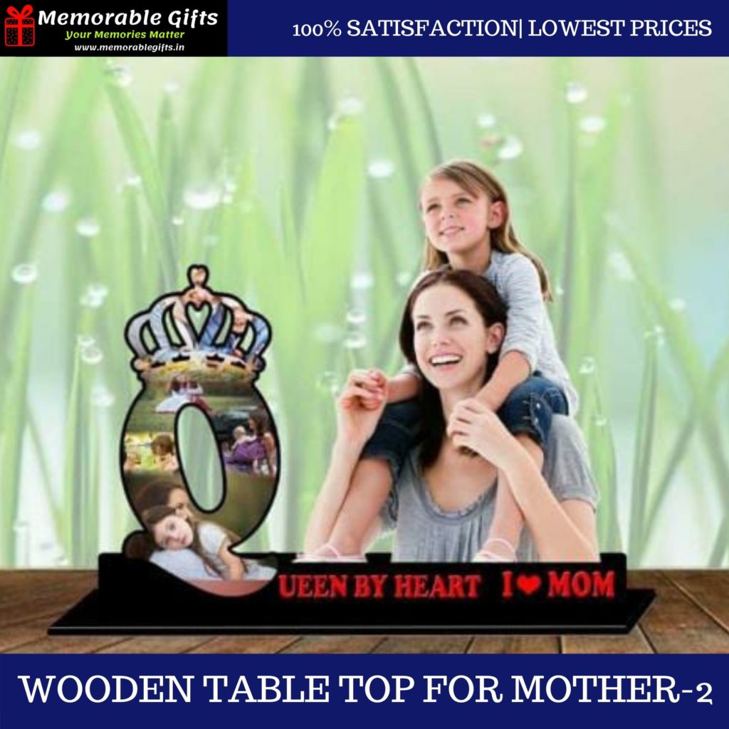 Wooden Table Top For Mother-2
