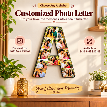 Personalized Photo Letter