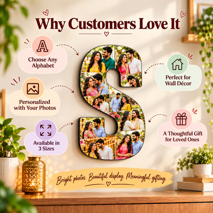 Personalized Photo Letter