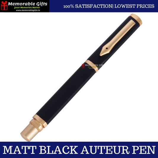 Matt Black Auteur Pen