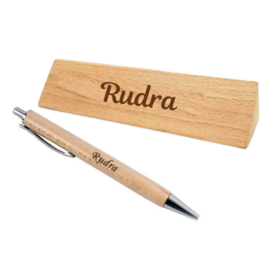 Customized Wooden Pen With Box