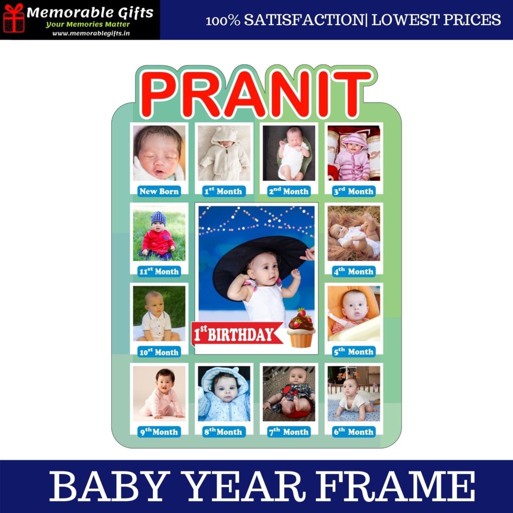 Baby Year Frame