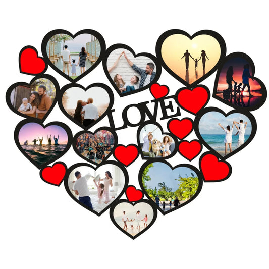 Multiple Hearts Love Frame
