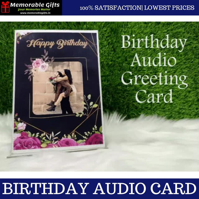 Birthday Audio Card