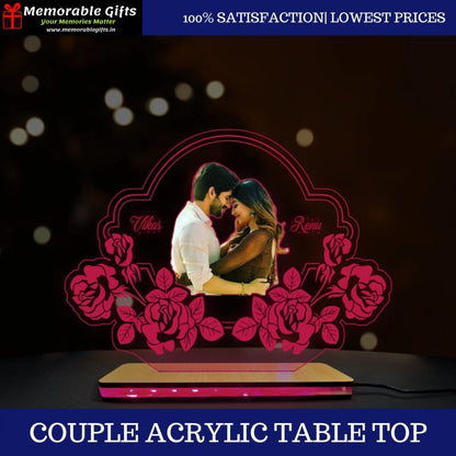 Couple Acrylic Table Top