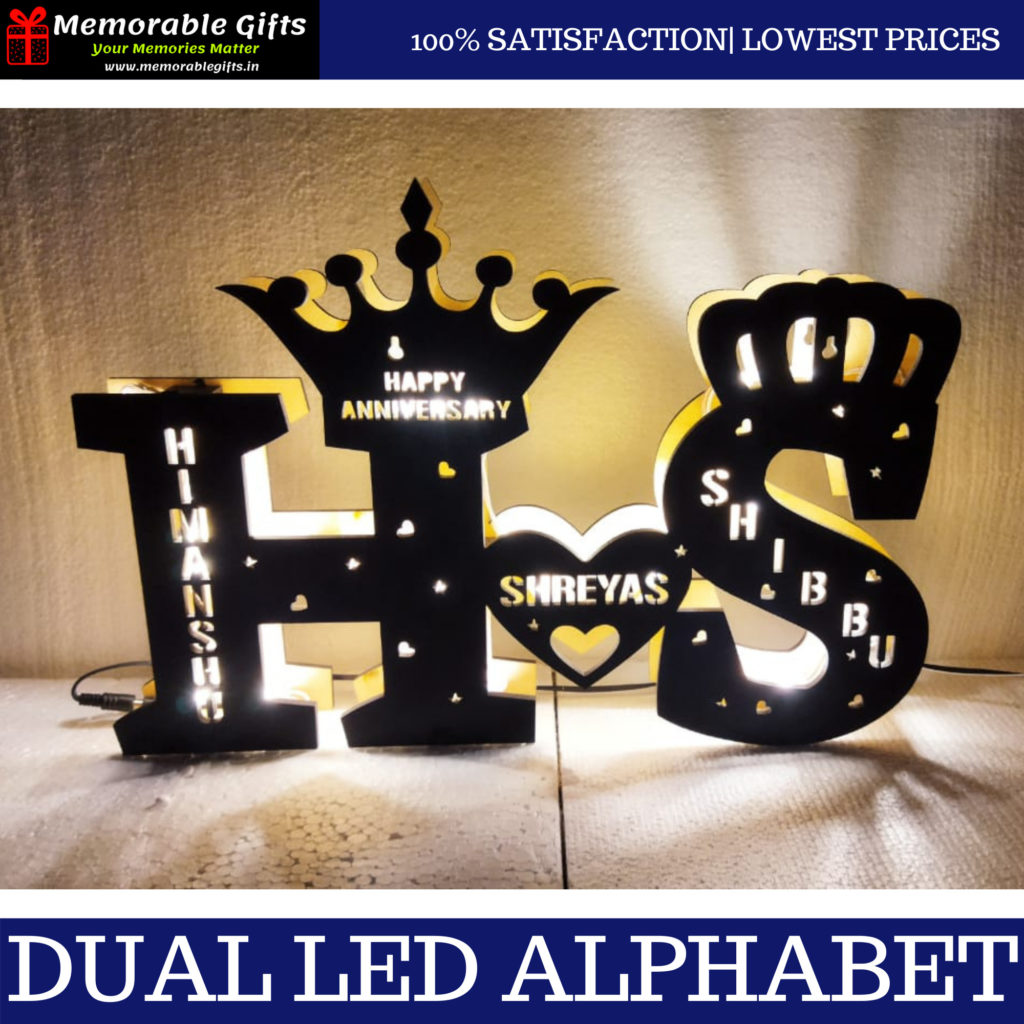 Dual LED Alphabet