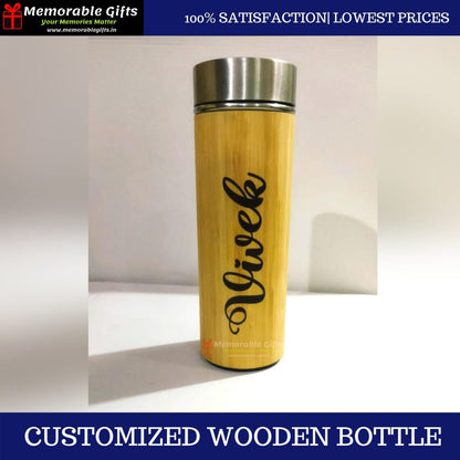 Customized Wooden Bottle