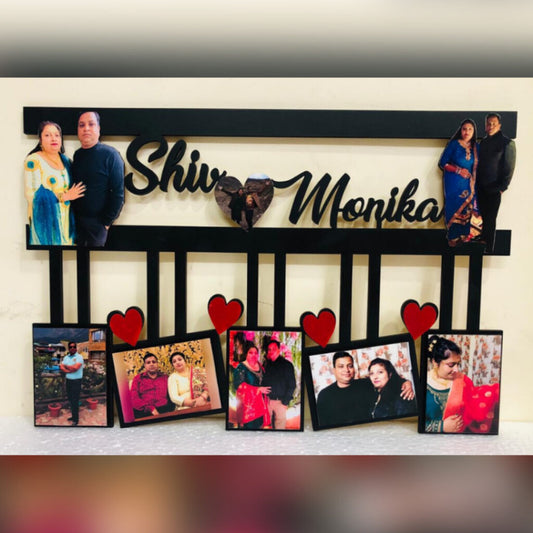 WALL FRAME With 8 Pictures