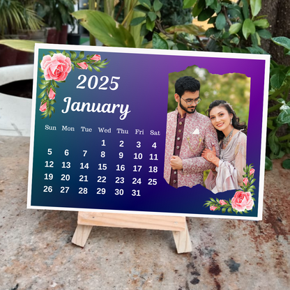 Calendar With Stand 2025