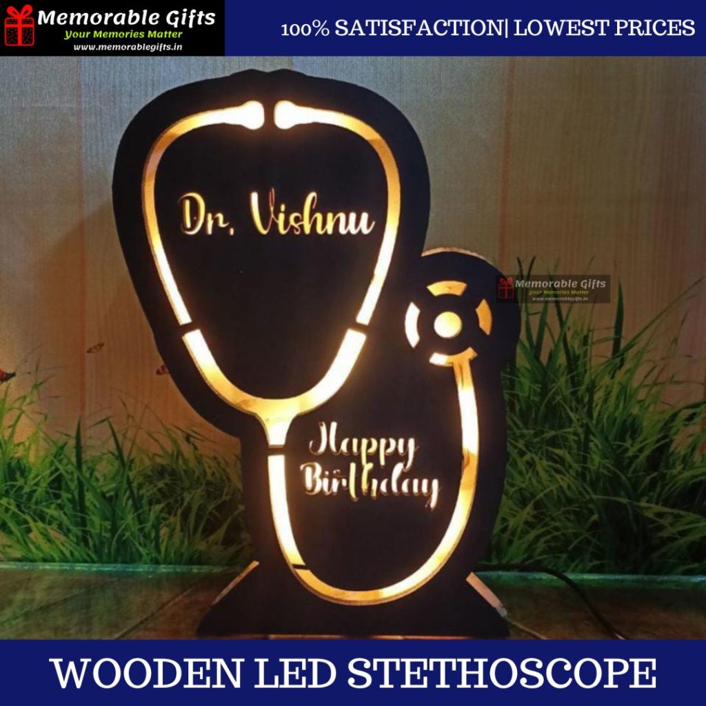 Wooden Led Stethoscope