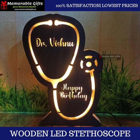 Wooden Led Stethoscope