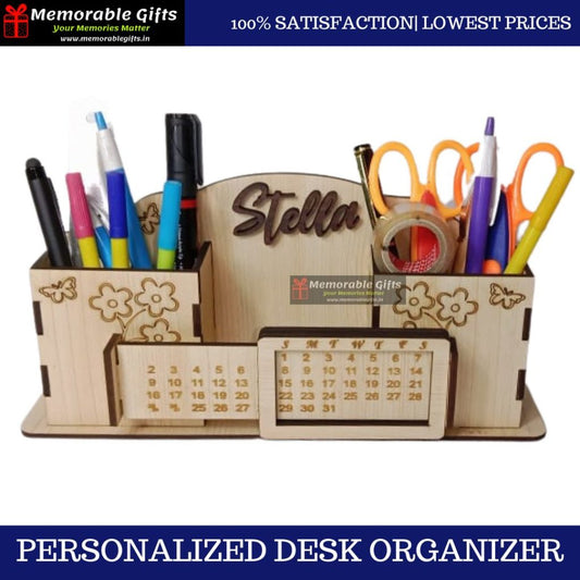 Personalized Desk Organizer