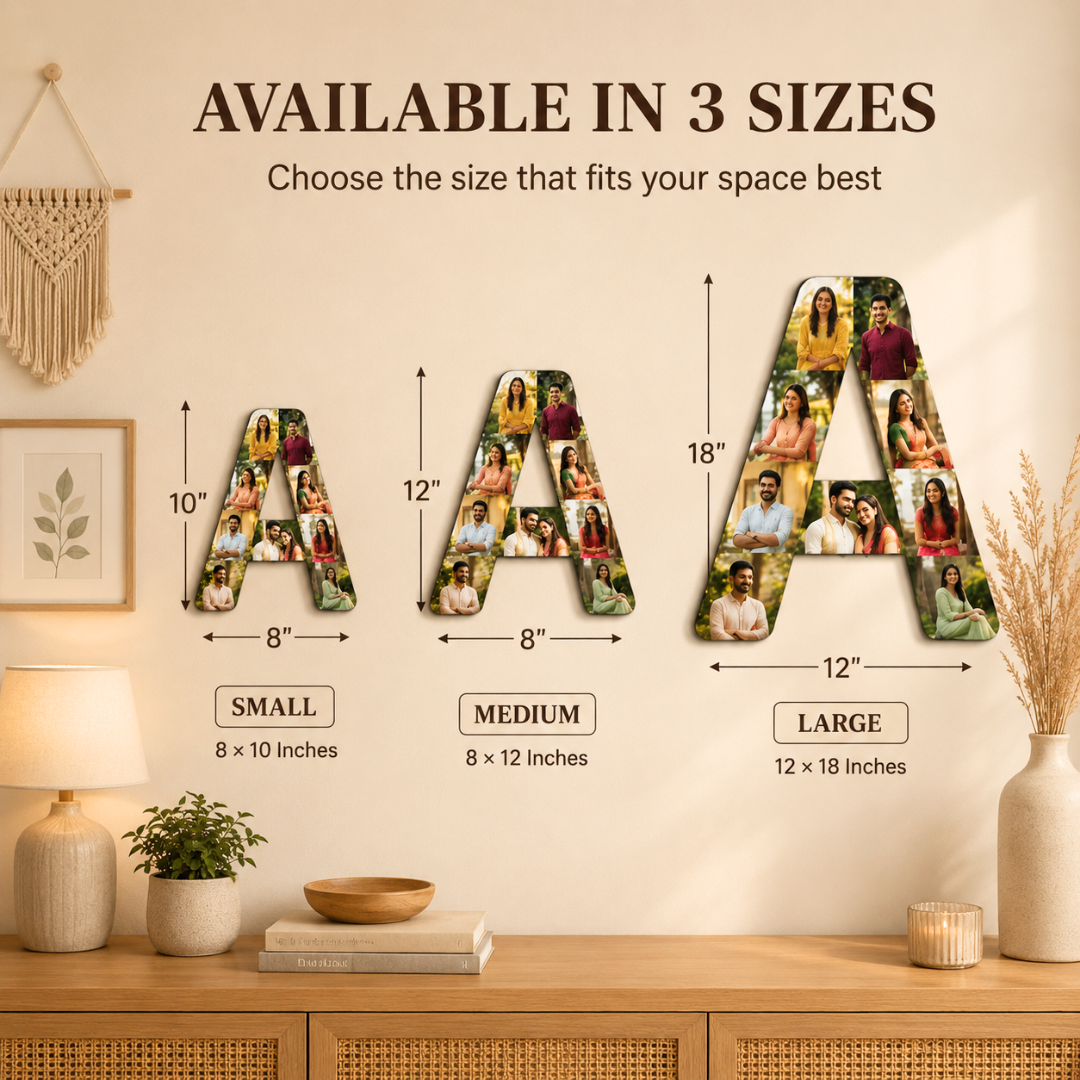 Customized Photo Letter