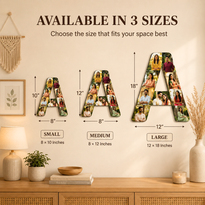 Customized Photo Letter