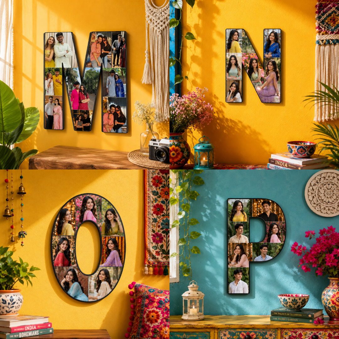 Customized Photo Letter