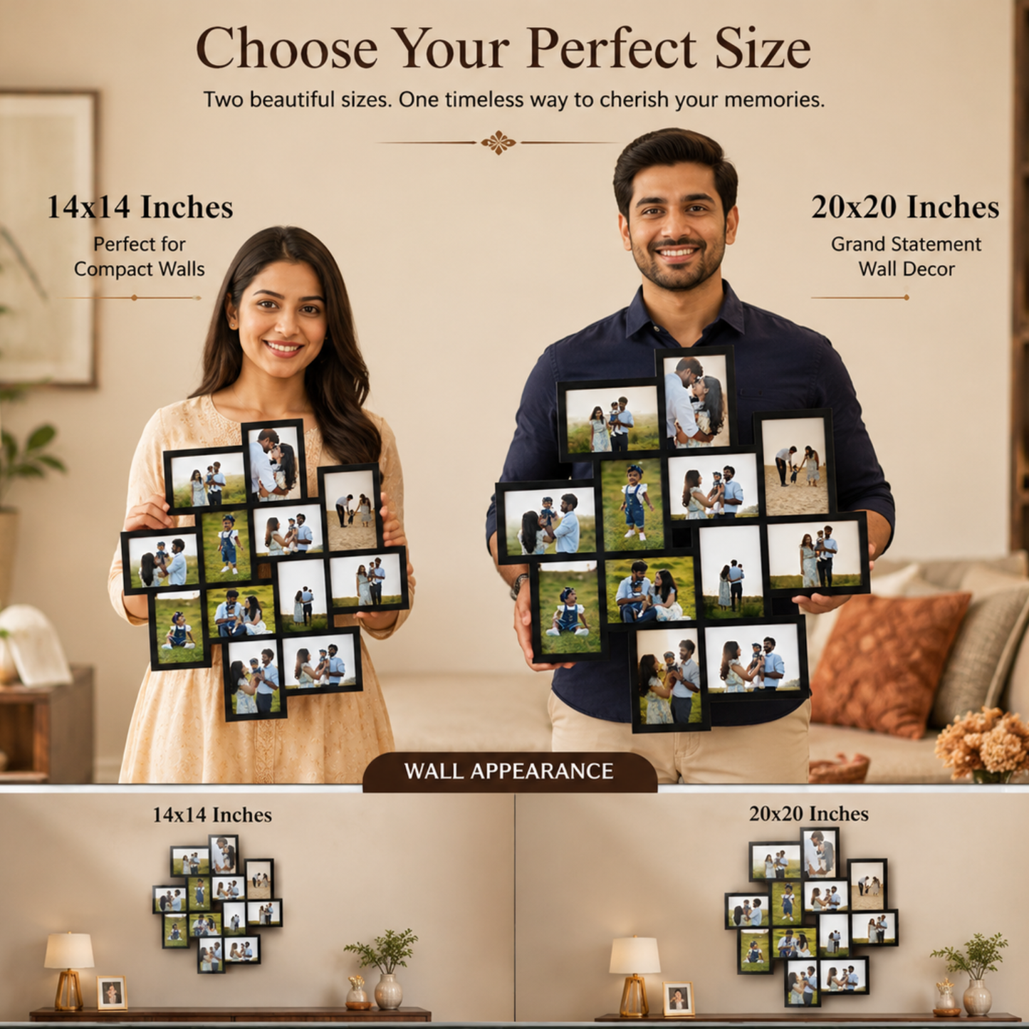 12 Pictures Collage Frame