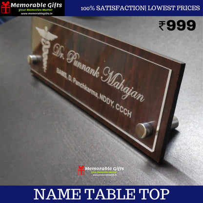 Name Table Top