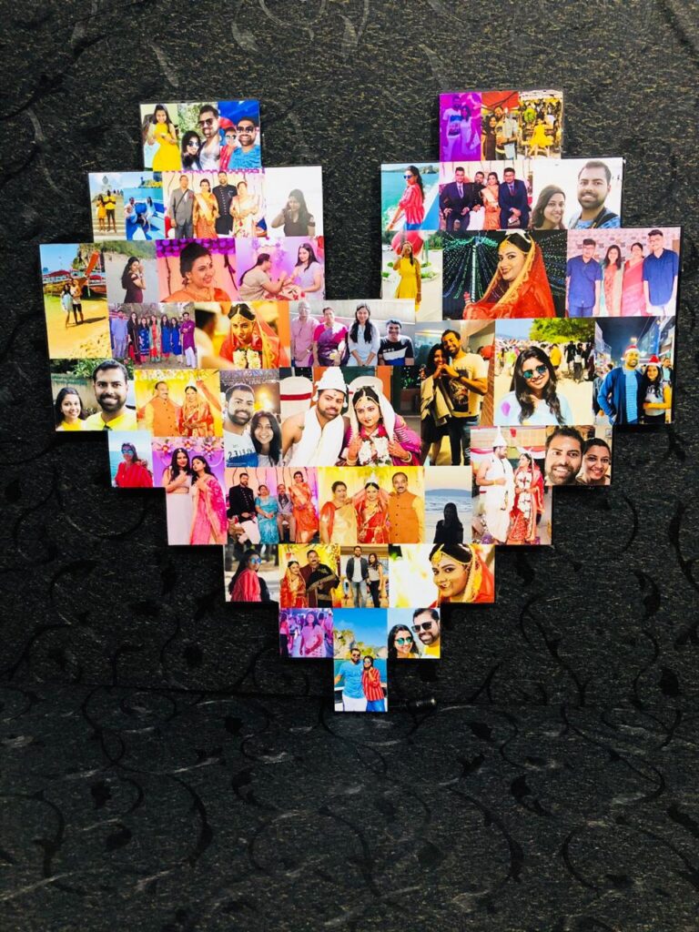 Heart Frame with LED 18*18 inches