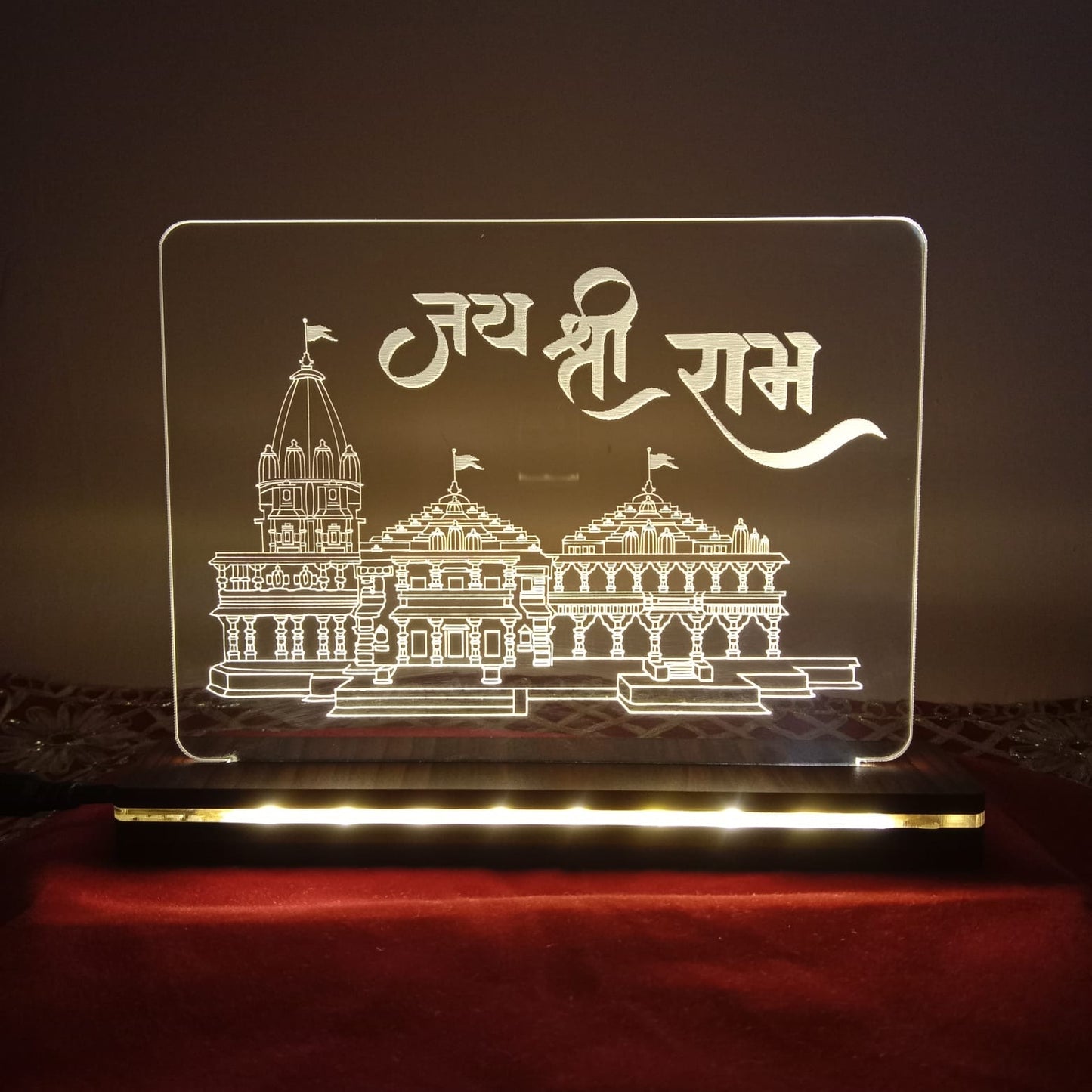 Ram Mandir LED Table Top