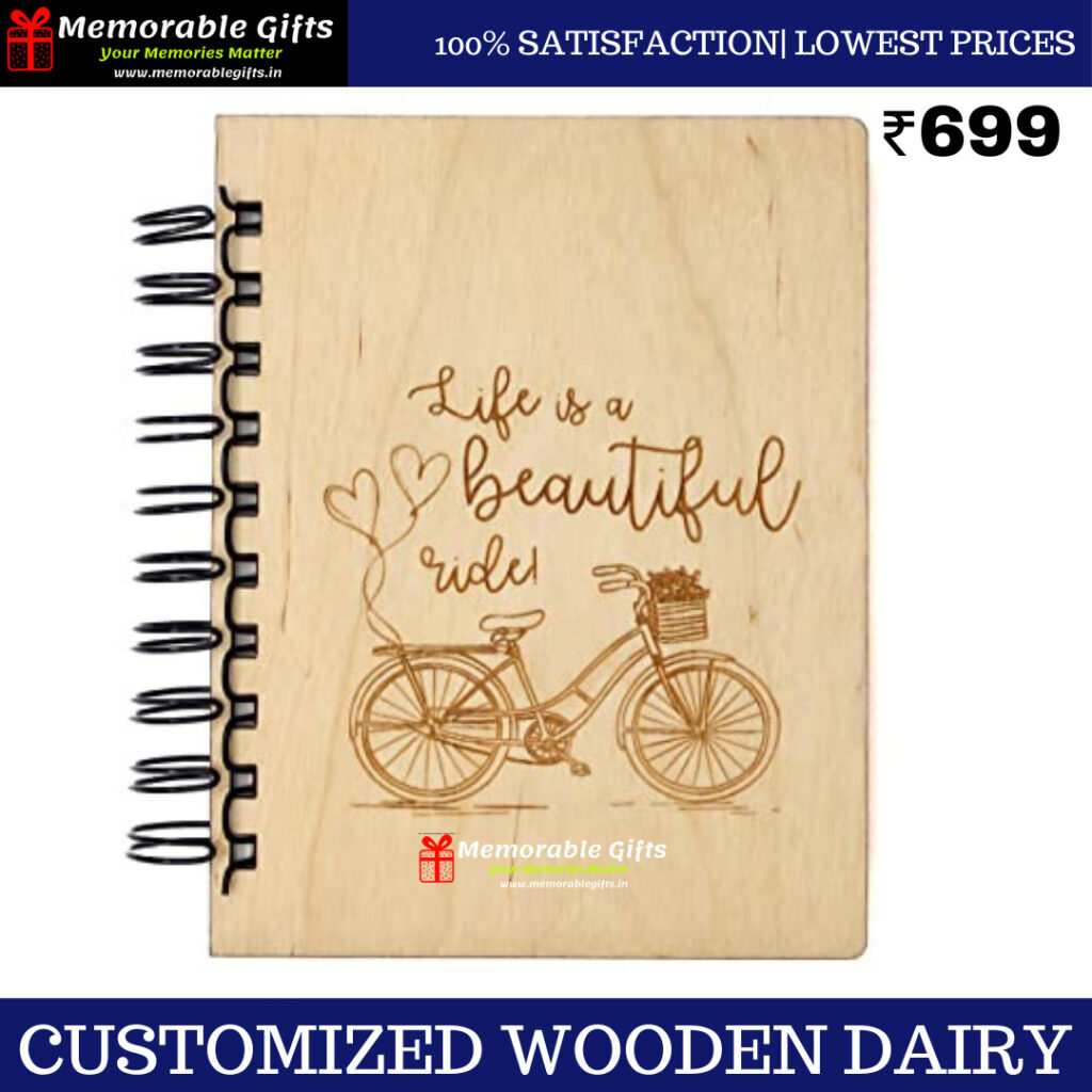 CUSTOMIZED WOODEN DIARY