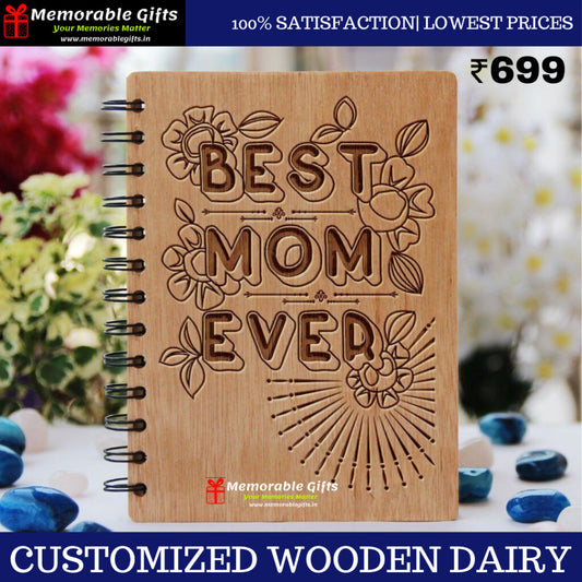 CUSTOMIZED WOODEN DIARY