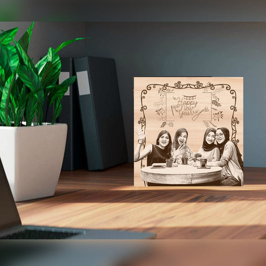 New Year Square Portrait (Design-2)