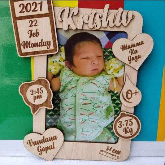 Giftiliya Baby Wooden Frame