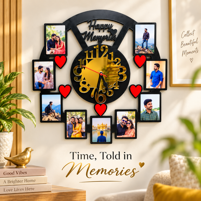 MDF & Acrylic Clock