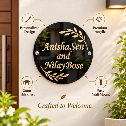 Giftiliya Acrylic Name Plate