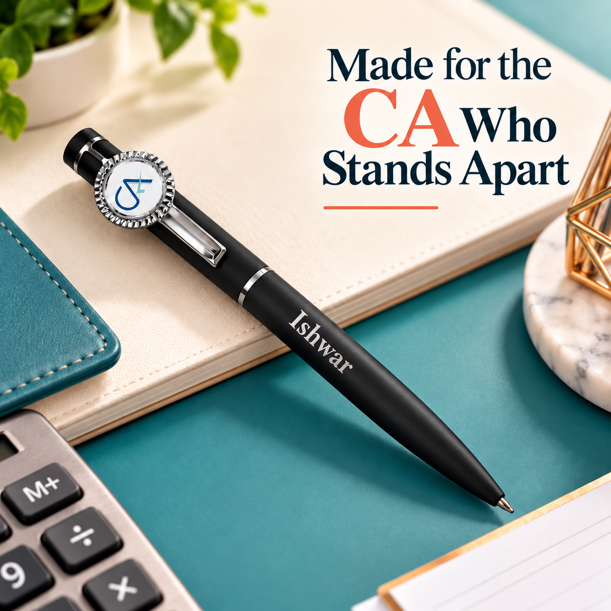 Giftiliya Personalised CA Pen with Name