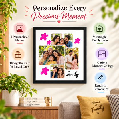 4 Pictures family collage