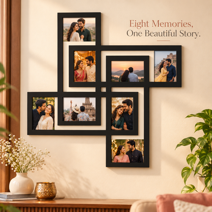 8 Pictures Collage Frame