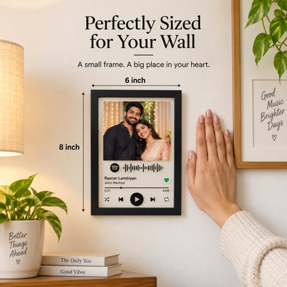 Spotify Plaques (with Frame)