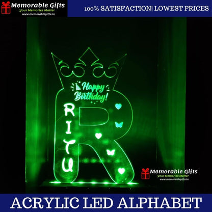 Giftiliya Acrylic LED Alphabet