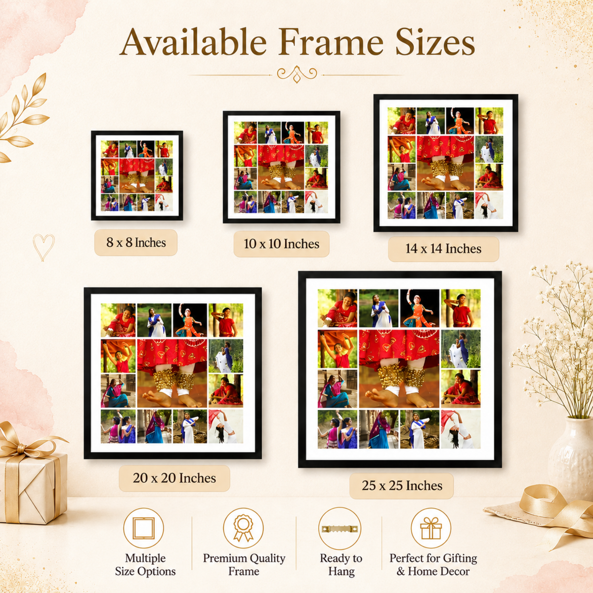 Giftiliya SQUARE COLLAGE FRAME