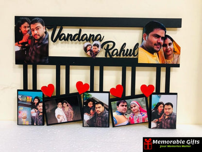 WALL FRAME With 8 Pictures