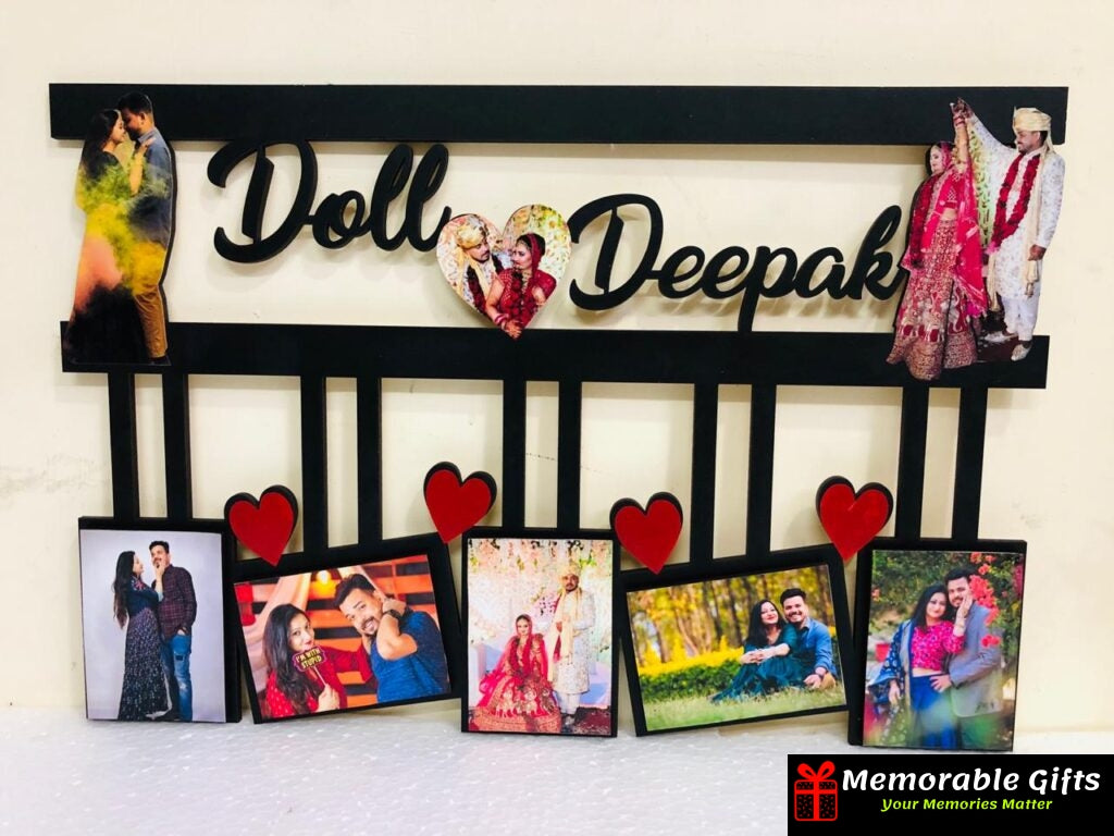 WALL FRAME With 8 Pictures